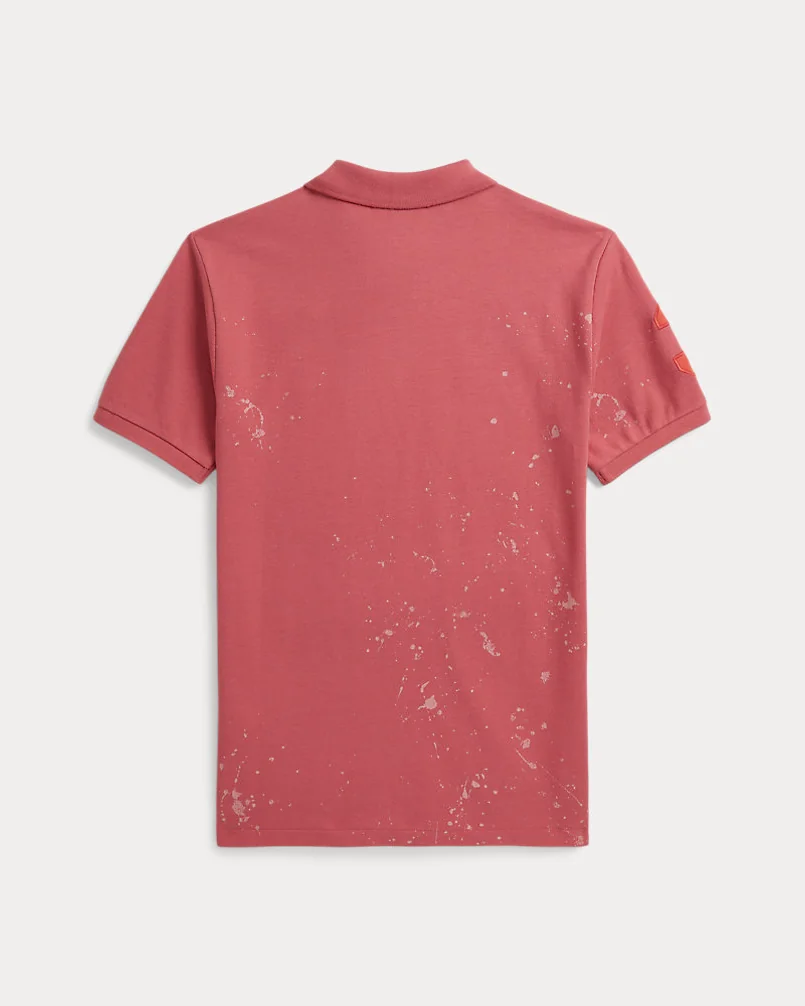 Поло Big Pony с принтом в стиле брызг краски Ralph Lauren — 2