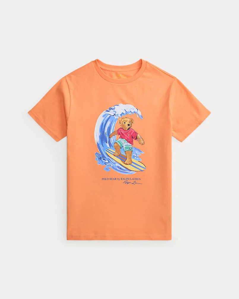 Хлопковая футболка с Polo Bear — 1