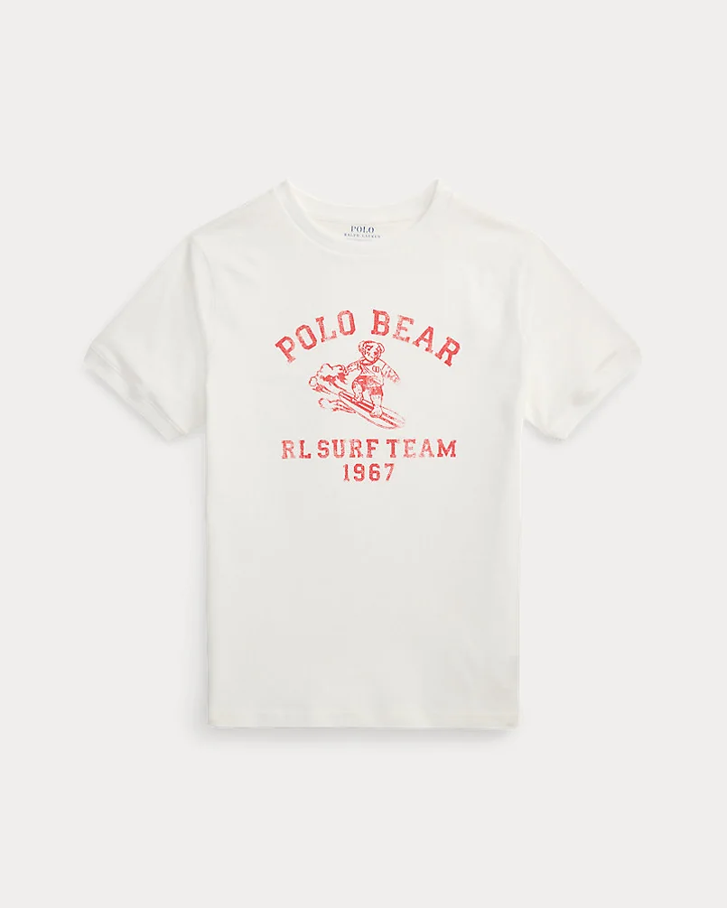 Хлопковая футболка с Polo Bear — 1