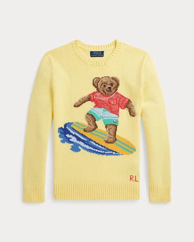 Детский хлопковый свитер Polo Bear