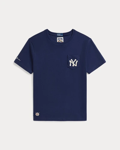 Хлопковая футболка с принтом Yankees