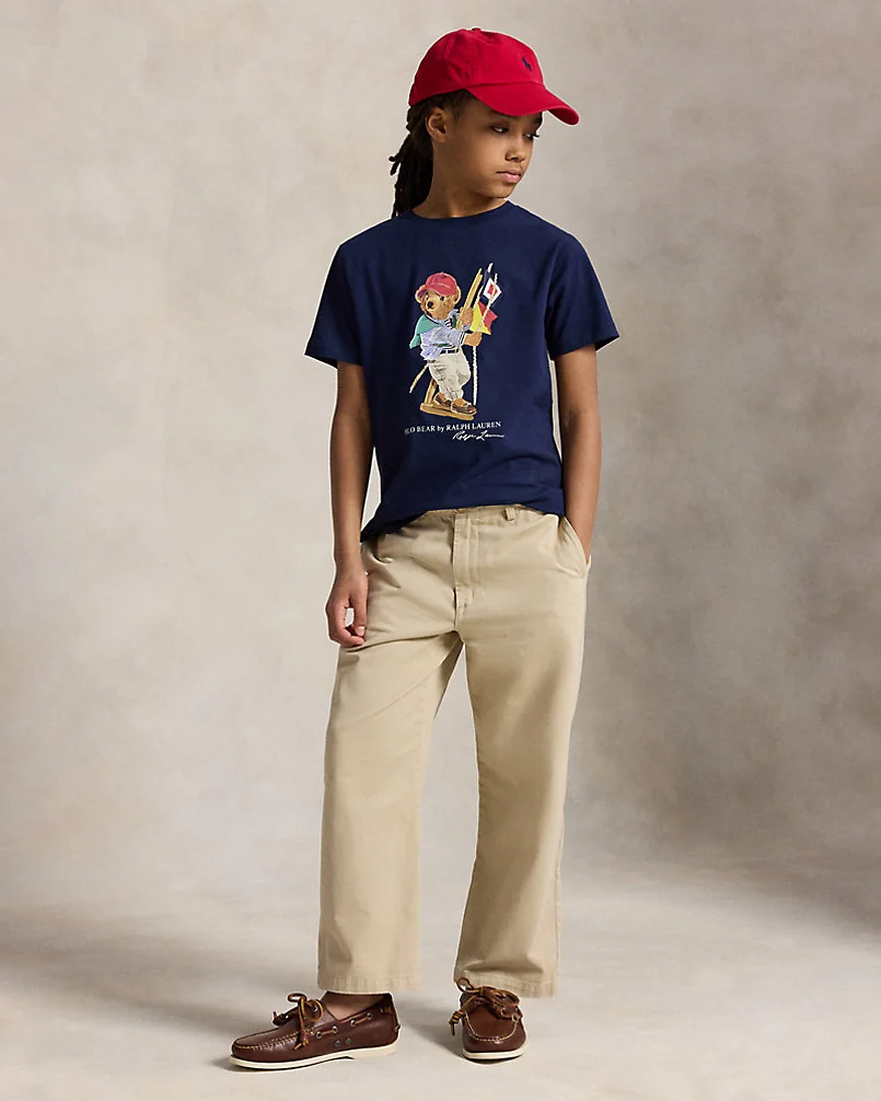 Хлопковая футболка с Polo Bear — 4
