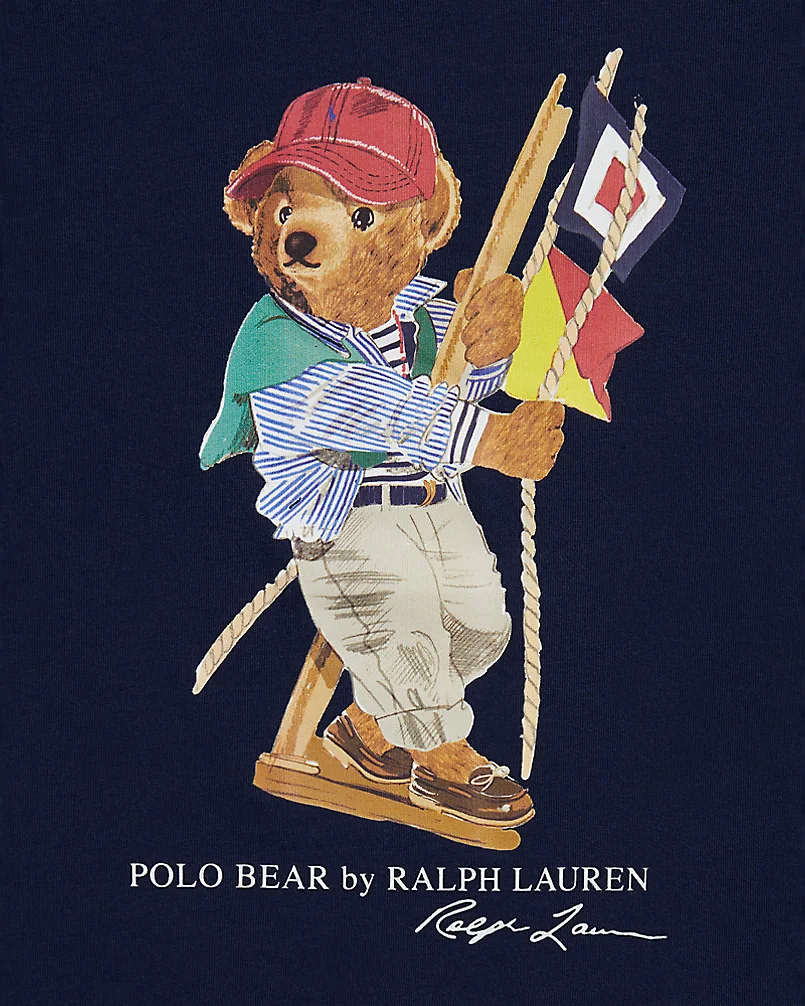 Хлопковая футболка с Polo Bear — 6