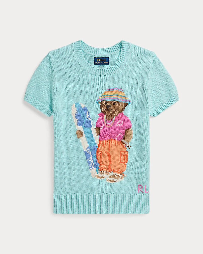 Свитер с коротким рукавом Polo Bear — 2