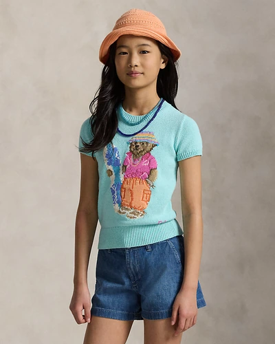 Свитер с коротким рукавом Polo Bear