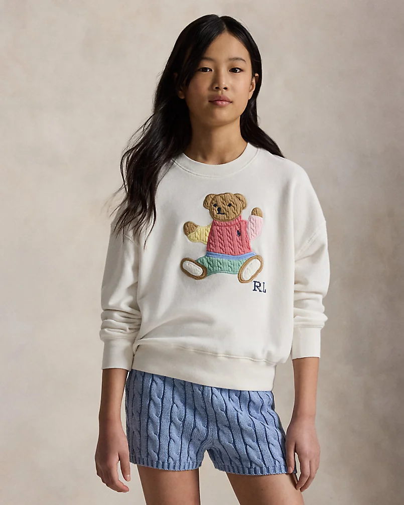 Свитшот Polo Bear из махрового хлопка — 1