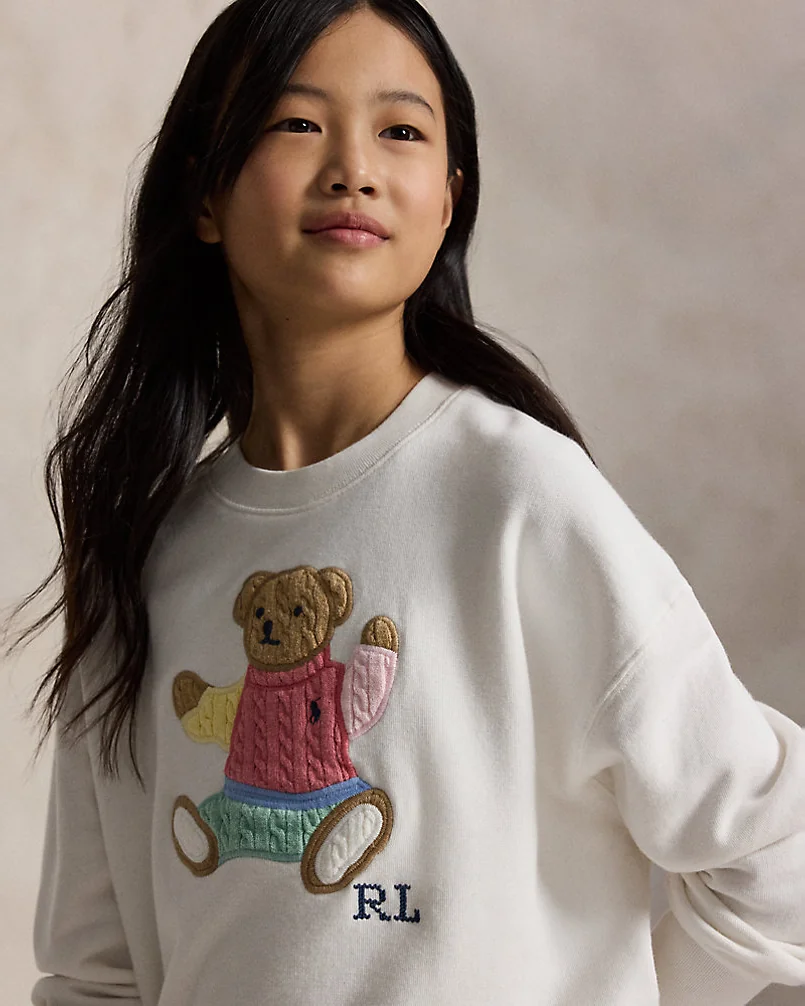 Свитшот Polo Bear из махрового хлопка — 5
