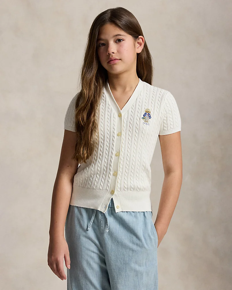 Кардиган Polo Bear с V-образным вырезом — 1