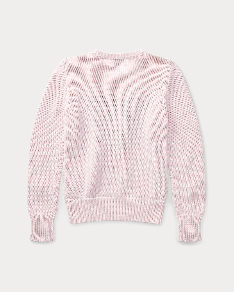 Свитер с вязаным узором флага США — 3