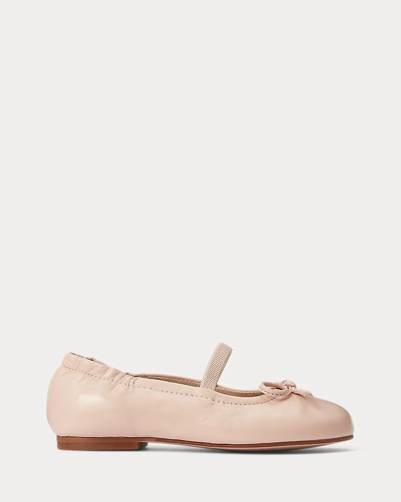 Кожаные балетки Ralph Lauren Pony — 1