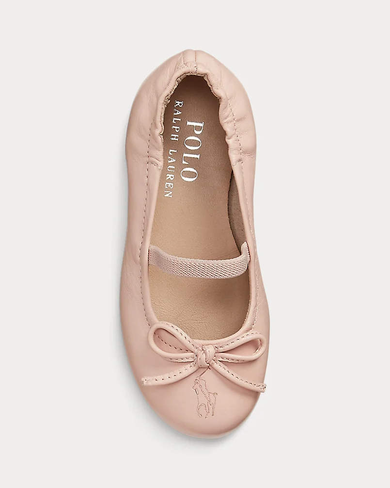 Кожаные балетки Ralph Lauren Pony — 4