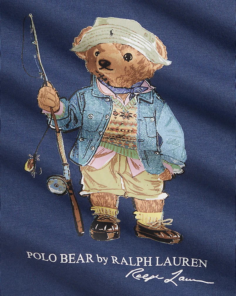 Хлопковый комплект футболка и шорты с Polo Bear — 3