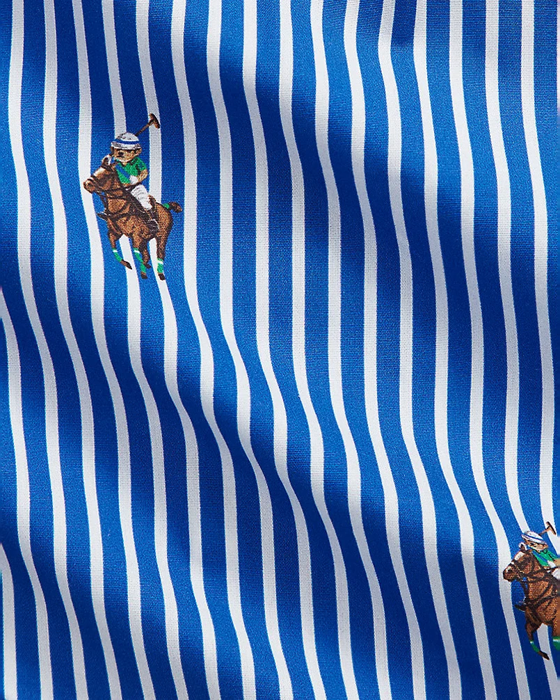 Комплект из рубашки с медвежонком Polo и брюк — 3