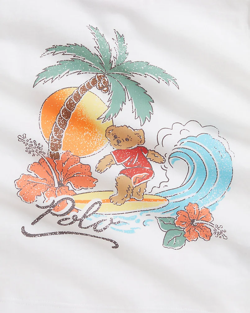 Футболка Polo Bear и шорты из терри — 3