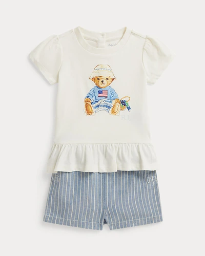 Комплект из футболки Polo Bear и шорт