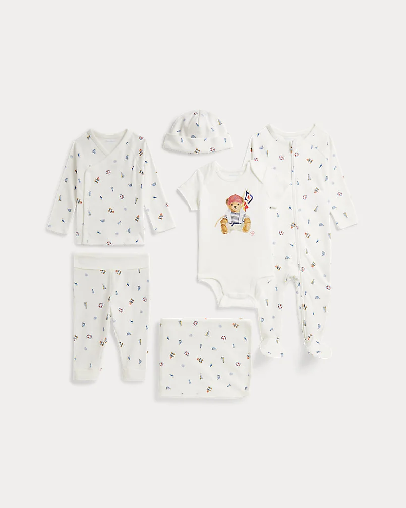 Хлопковый подарочный набор Polo Bear из 6 предметов — 2