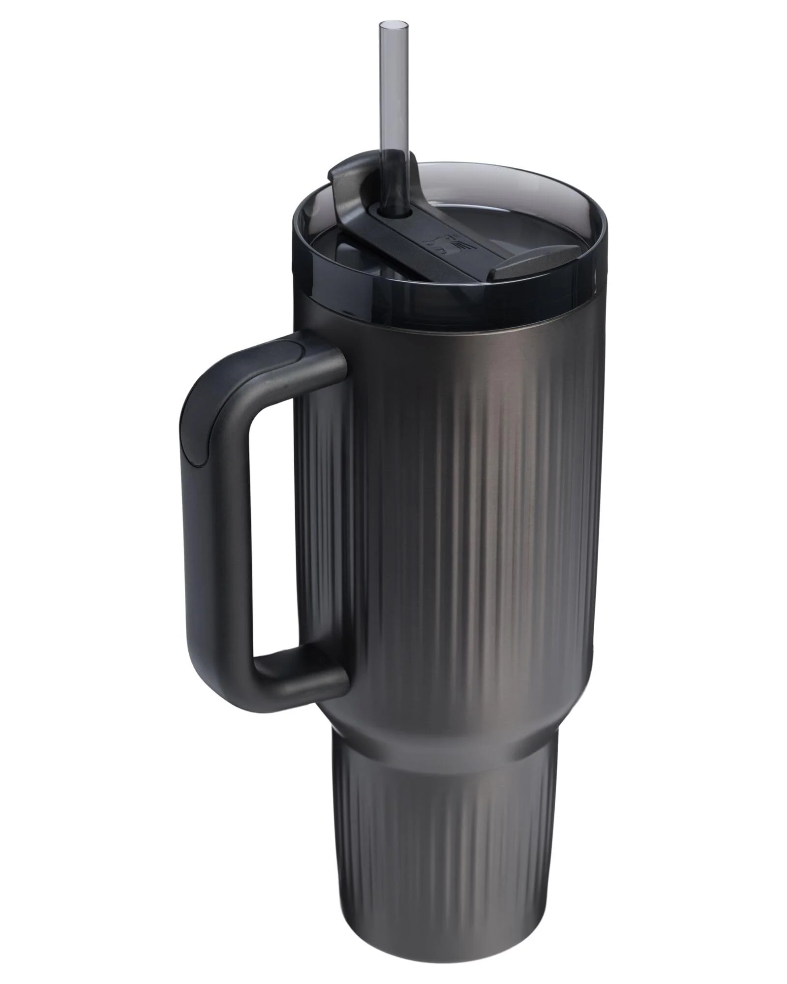 Термокружка Stanley Quencher H2.0 40 oz Рифлёный чёрный — 3