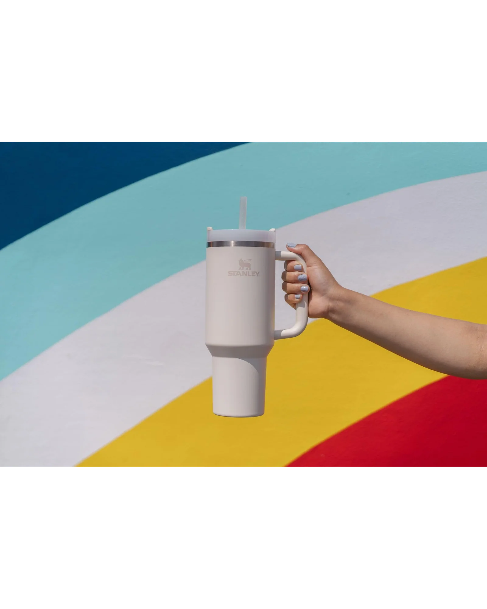 Термокружка Stanley Quencher H2.0 40 oz Кремовый Cream 2.0 — 9