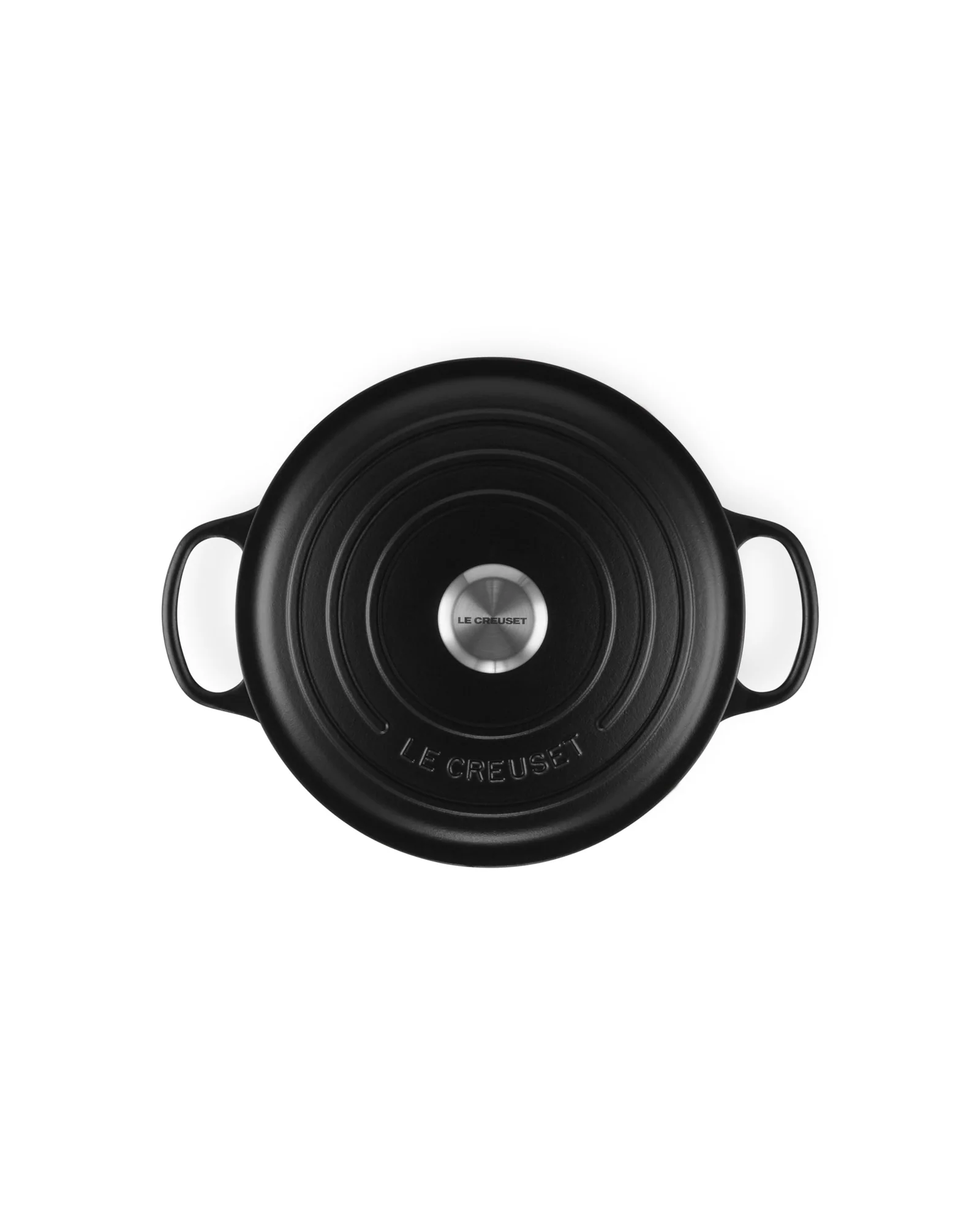 Чугунная кокотница Le Creuset Signature 5.5 qt Чёрный Licorice — 2