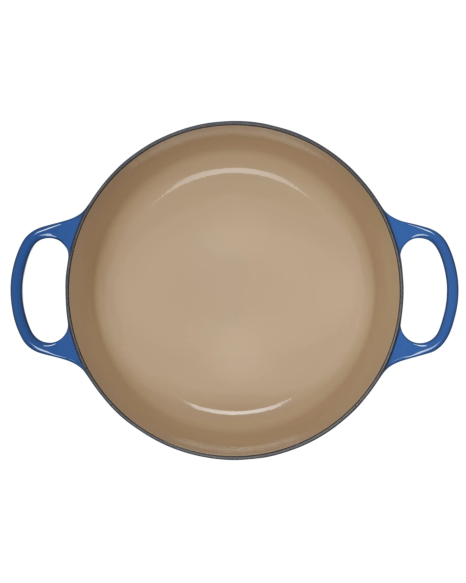 Чугунная кокотница Le Creuset Signature 5.5 qt Синий Marseille — 3