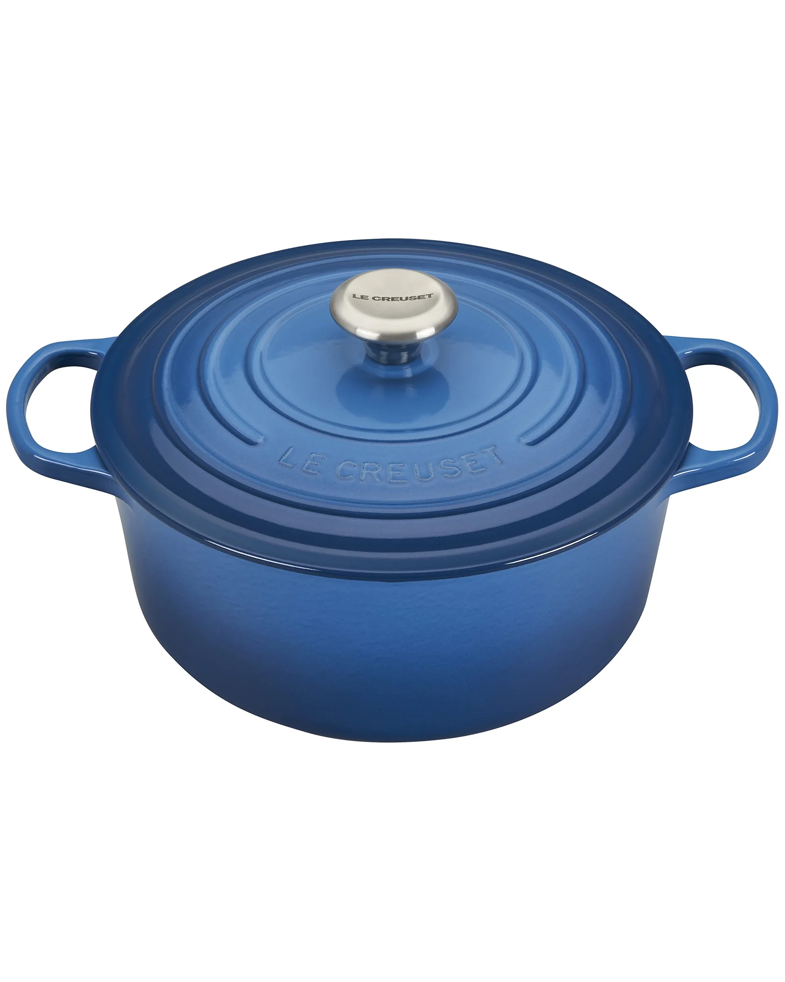 Le Creuset Утятница Signature 5,5 л — синий