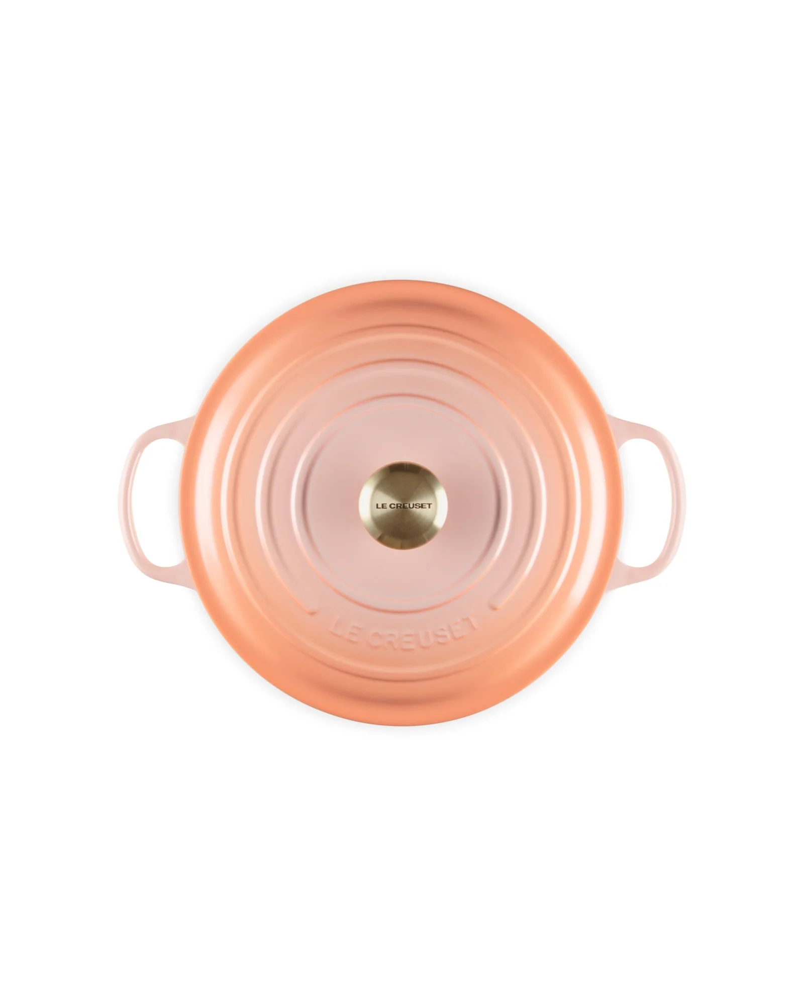 Чугунная кокотница Le Creuset Signature 5.5 qt Персиковый Peche — 3
