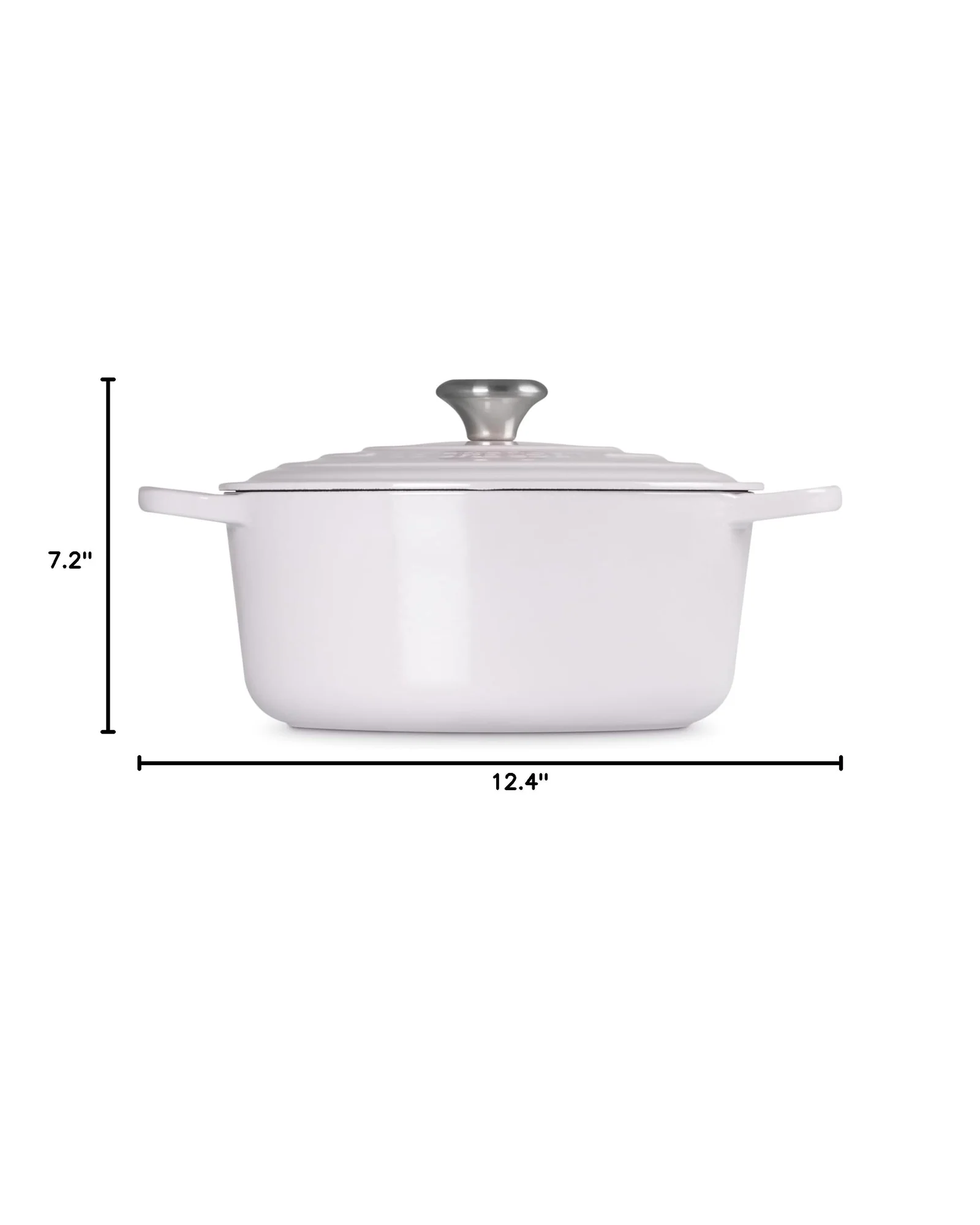 Чугунная кокотница Le Creuset Signature 5.5 qt Сиреневый Shallot — 8