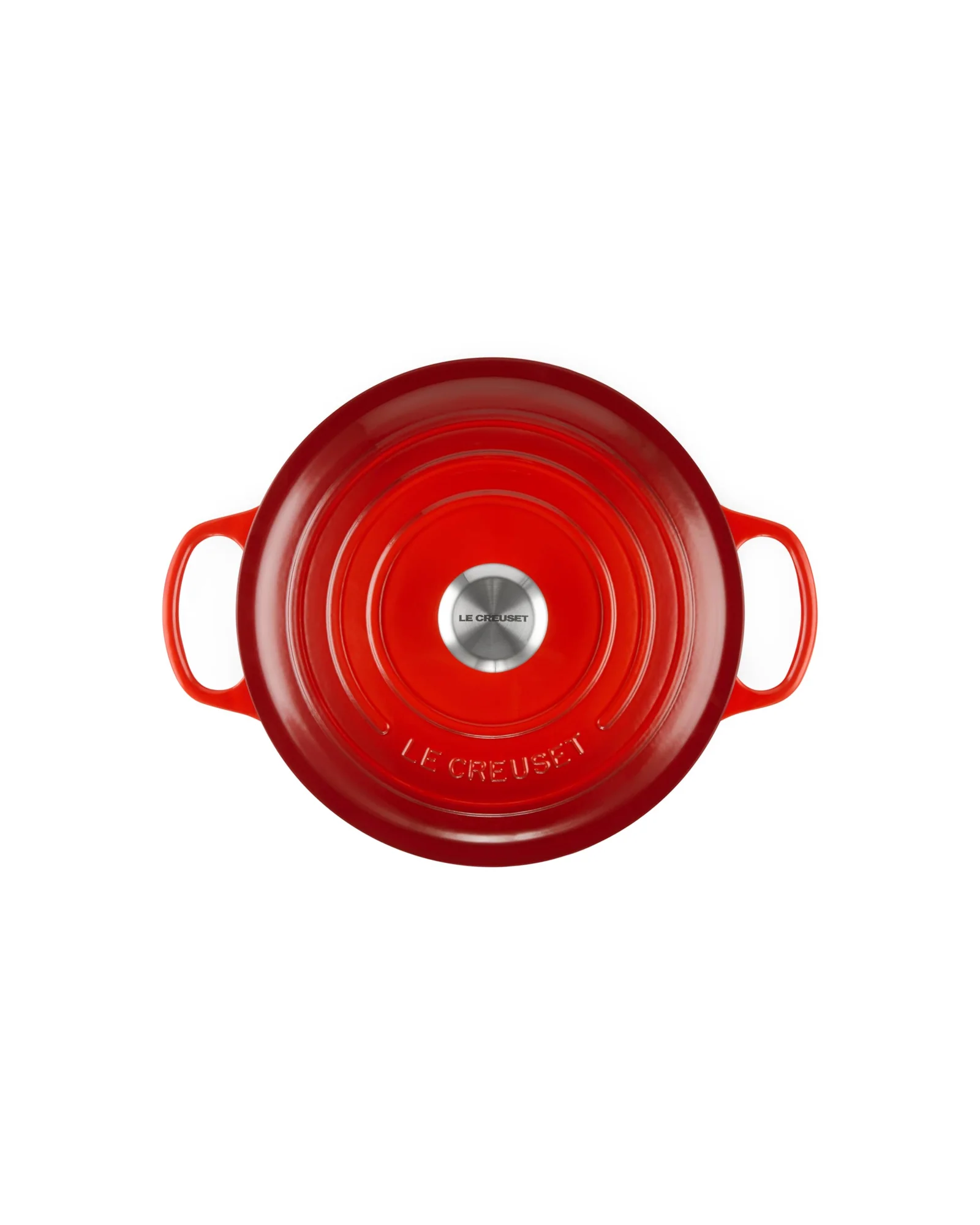Чугунная кокотница Le Creuset Signature 5.5 qt Вишнёвый Cerise — 2