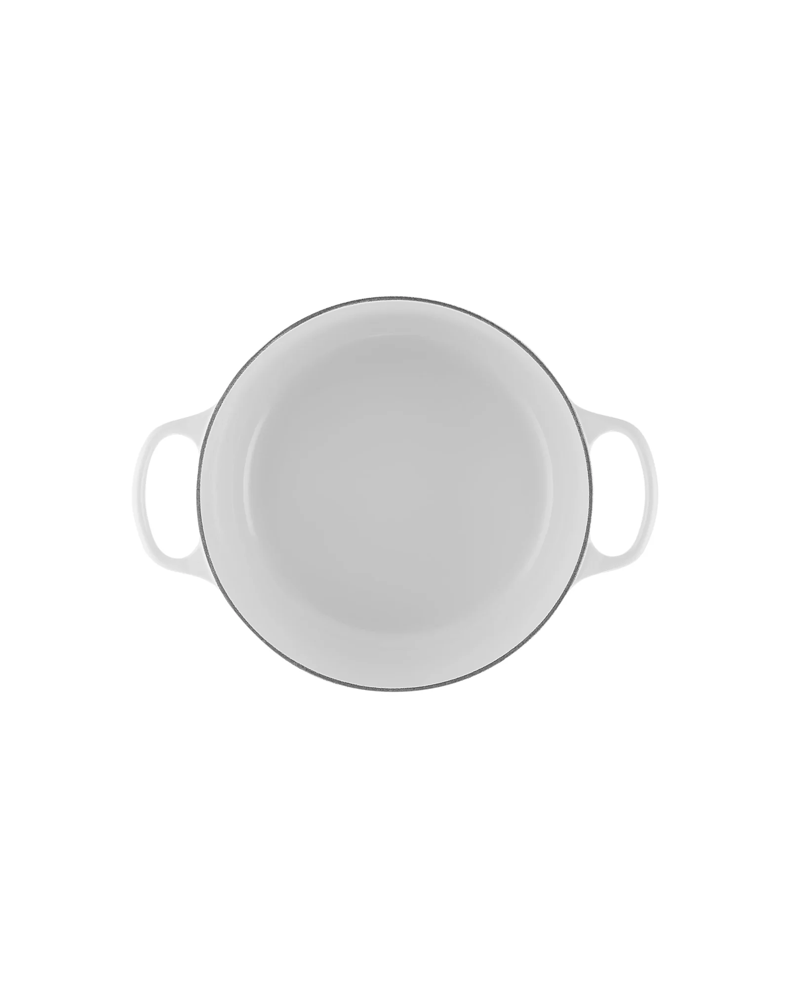 Чугунная кокотница Le Creuset Signature 5.5 qt Белый — 3