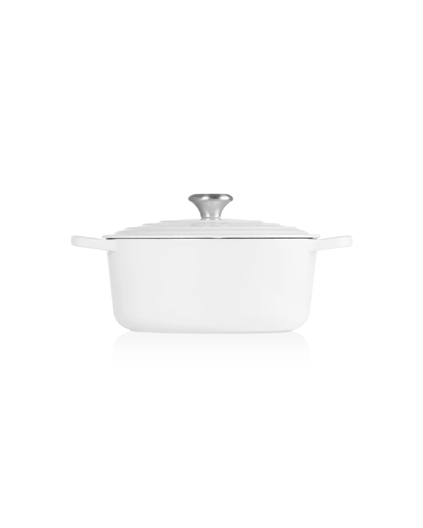 Чугунная кокотница Le Creuset Signature 5.5 qt Белый — 4