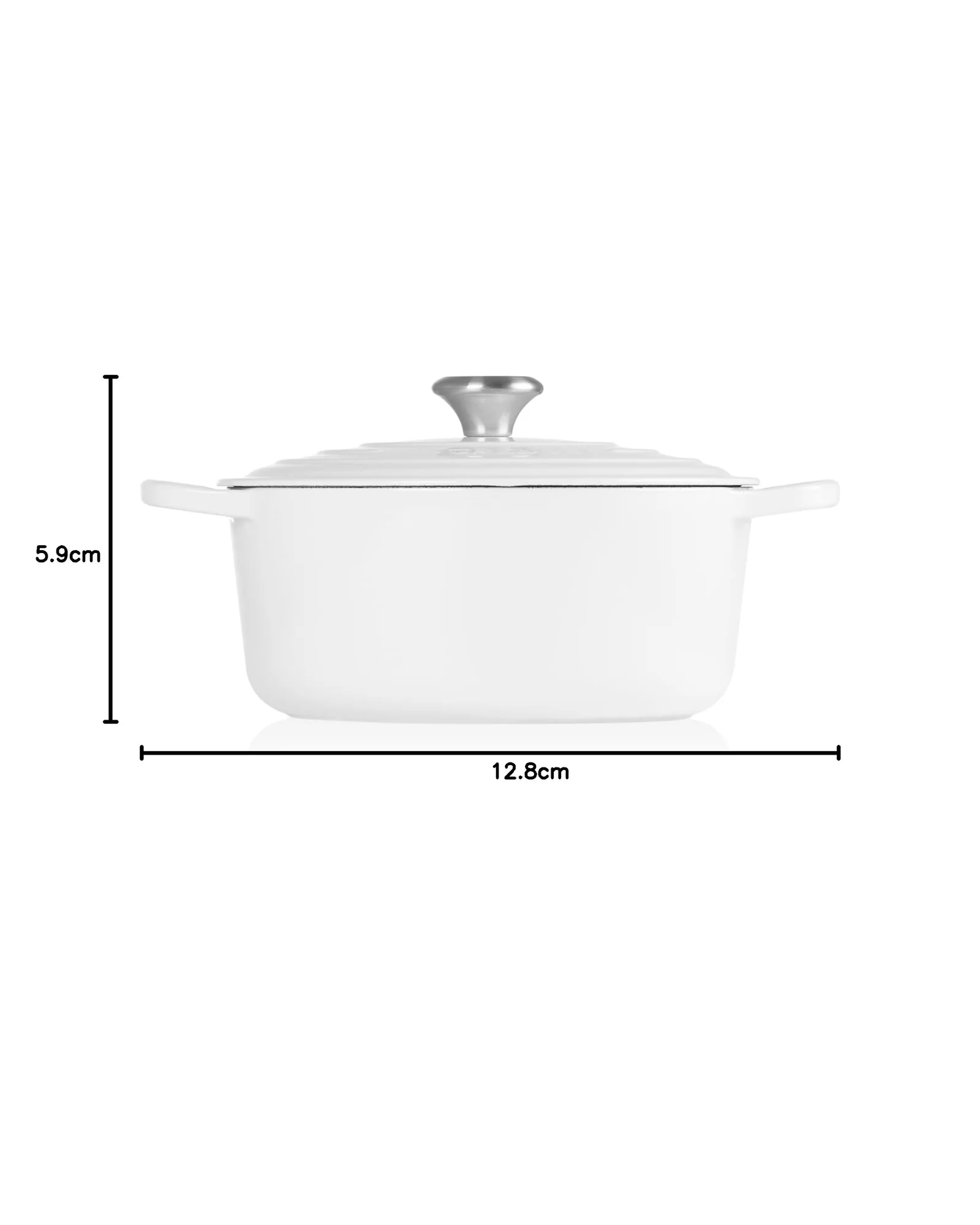 Чугунная кокотница Le Creuset Signature 5.5 qt Белый — 10