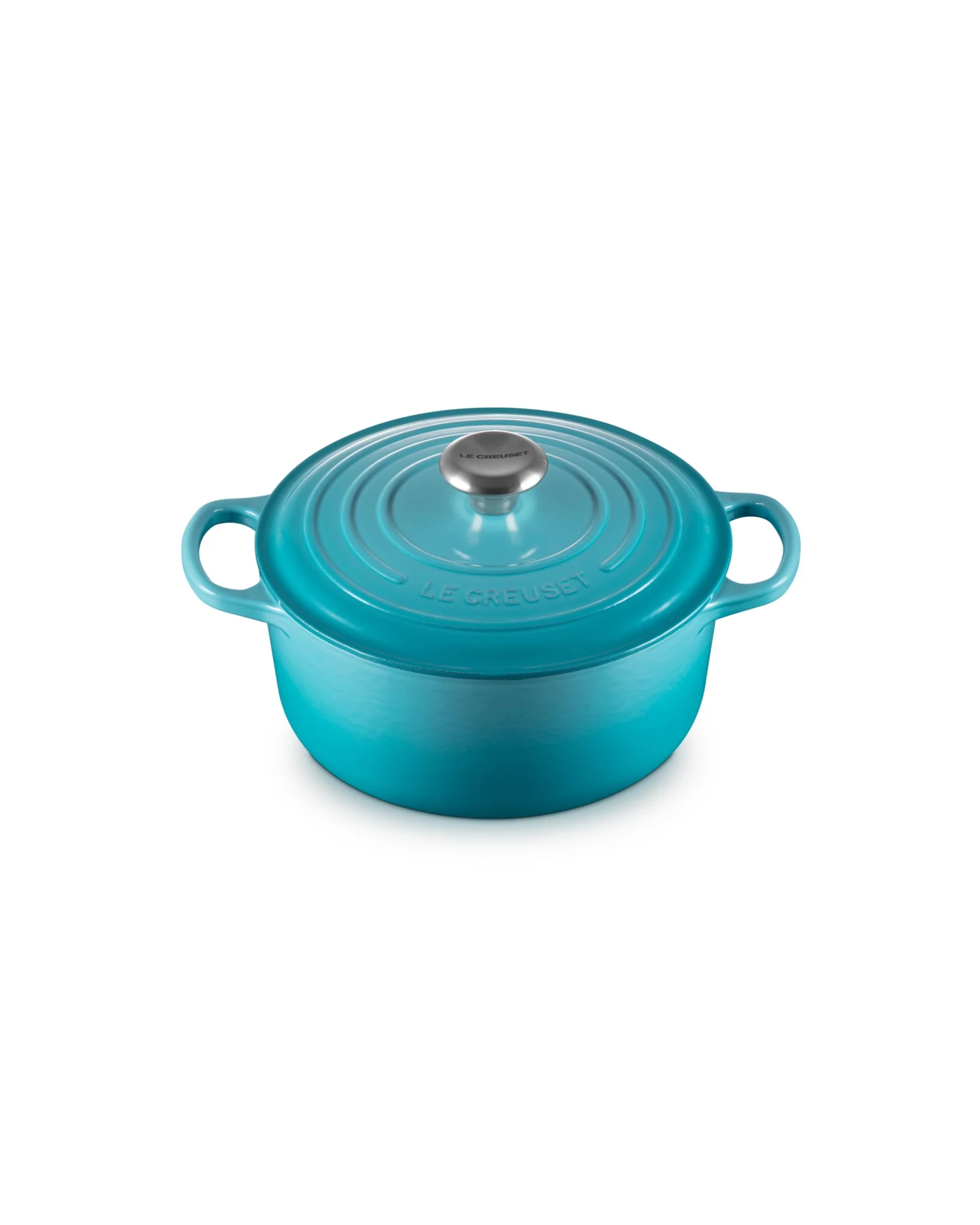 Кастрюля Le Creuset Signature 4.5 qt Голубой Caribbean — 1