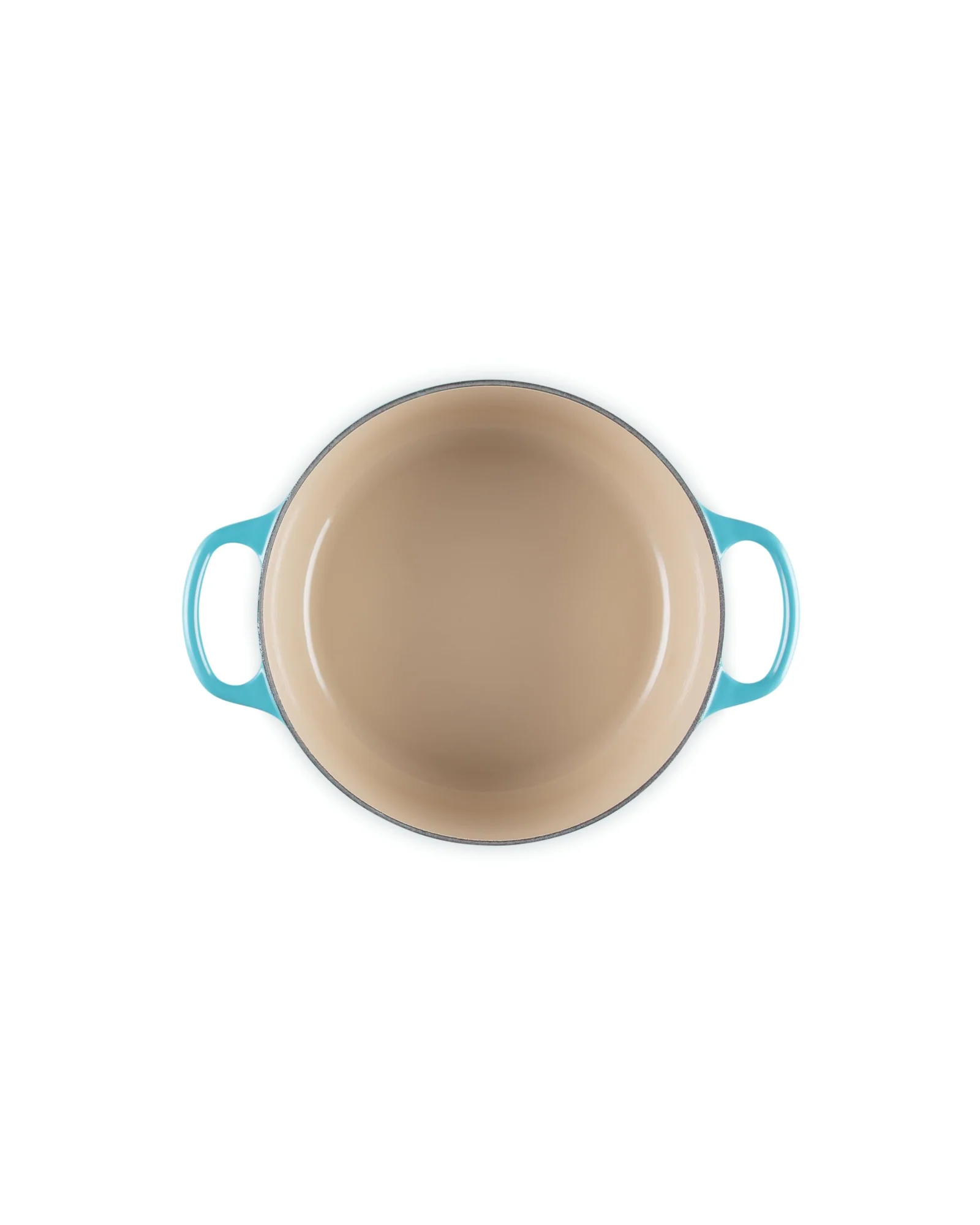 Кастрюля Le Creuset Signature 4.5 qt Голубой Caribbean — 3