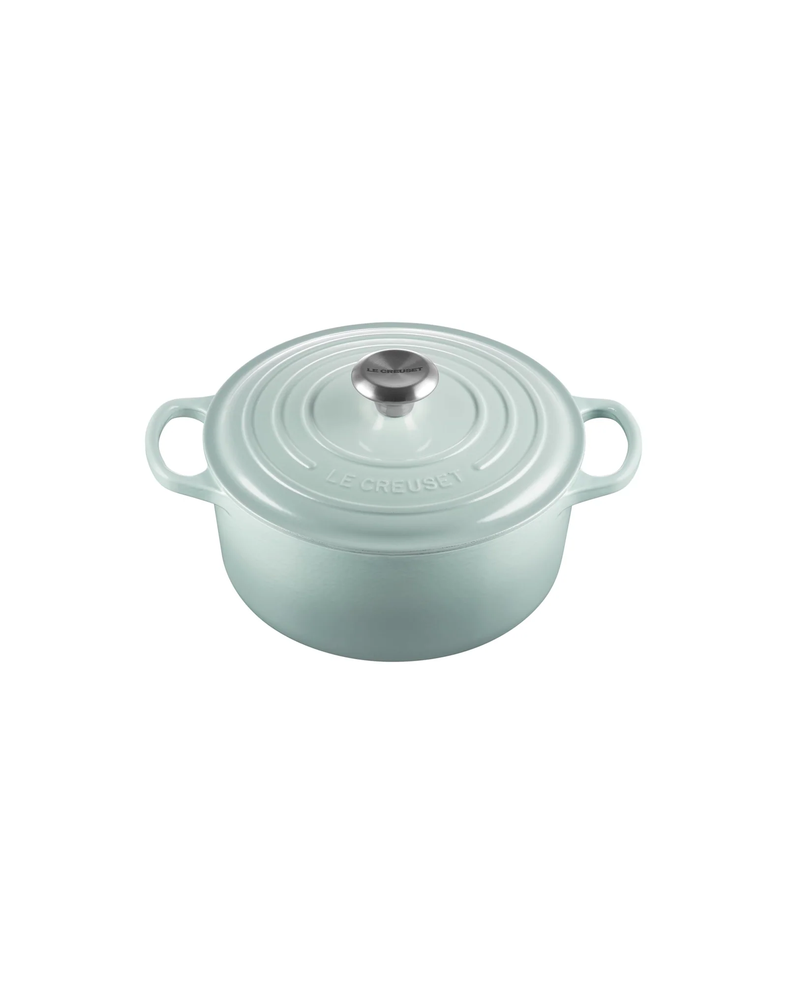 Кастрюля Le Creuset Signature 4.5 qt Кремовый Sea Salt — 1