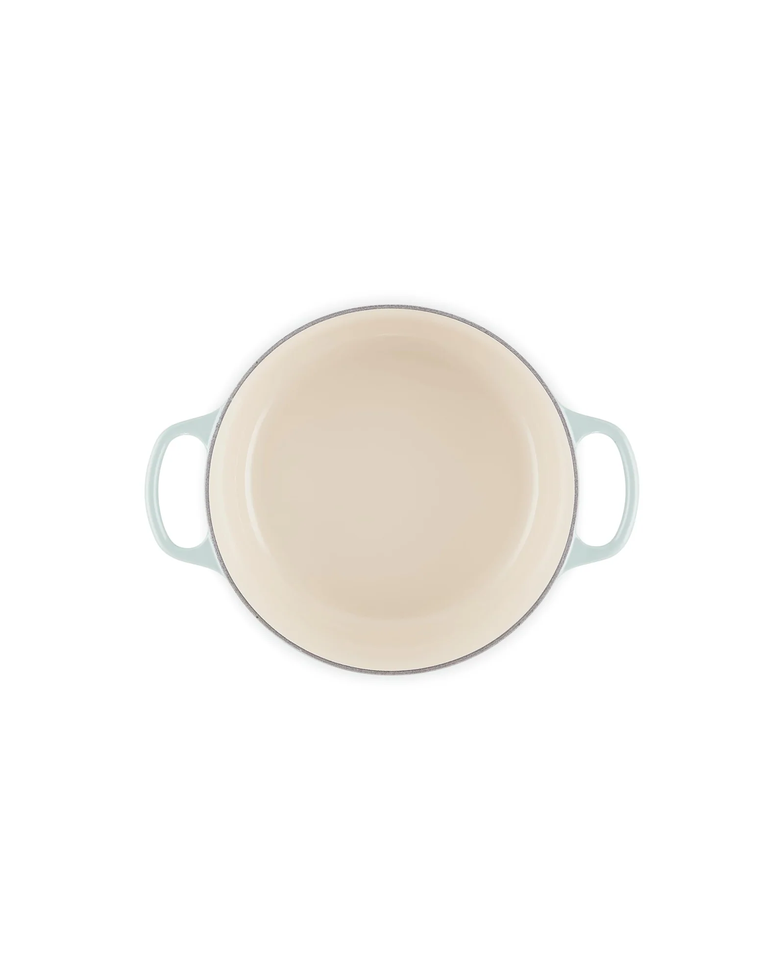 Кастрюля Le Creuset Signature 4.5 qt Кремовый Sea Salt — 3