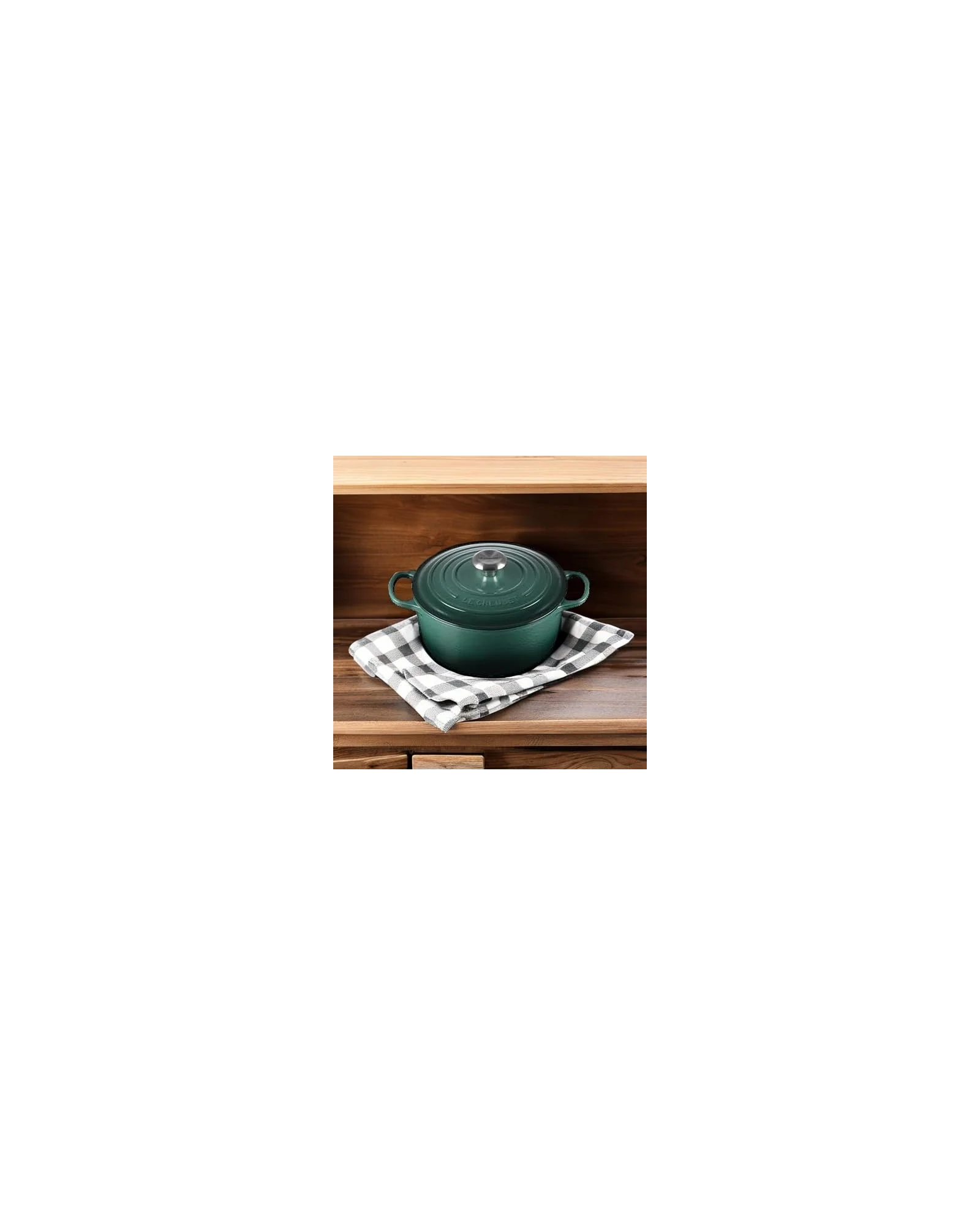 Кастрюля Le Creuset Signature 4.5 qt Зелёный Artichaut — 8