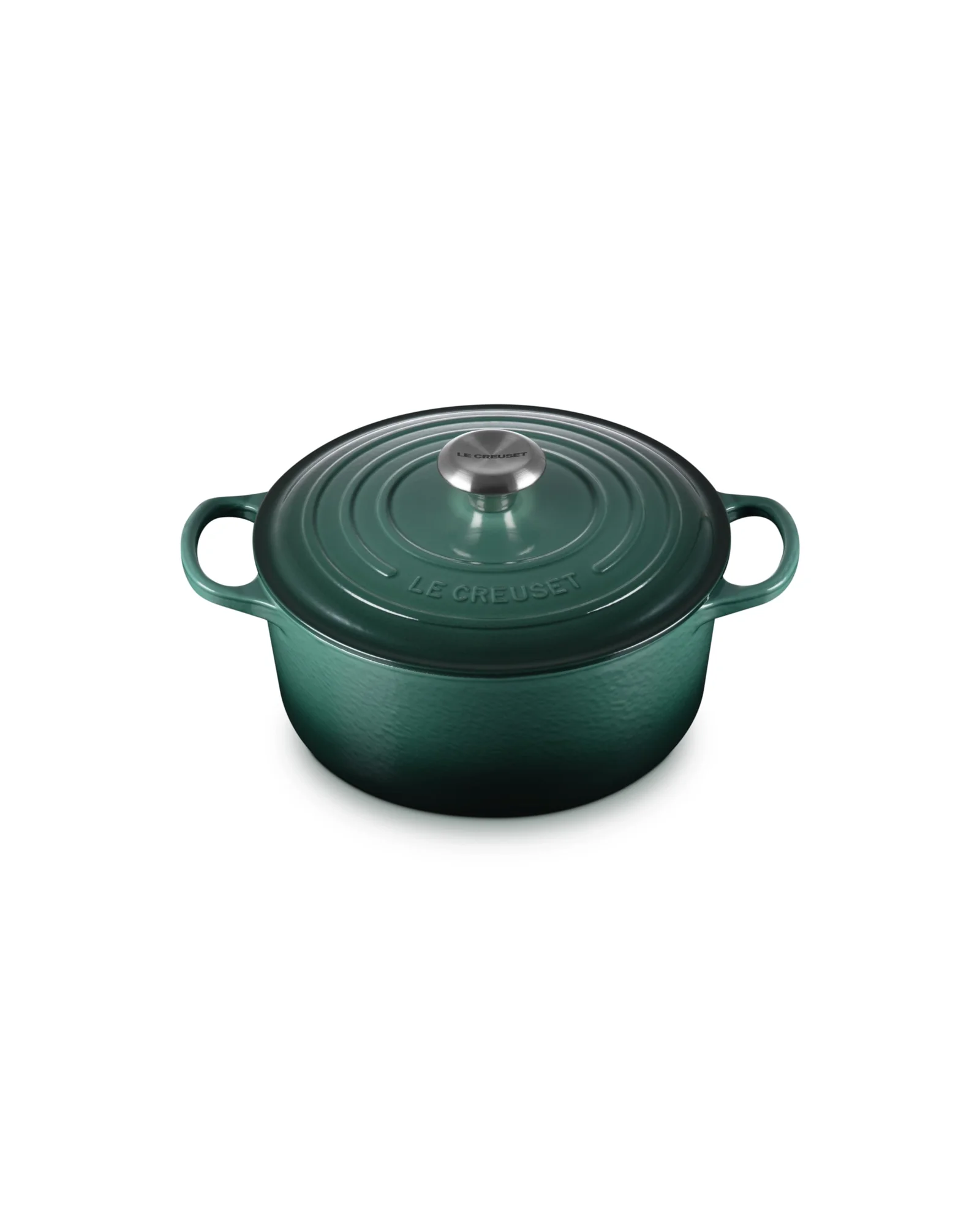 Le Creuset эмалированная чугунная кастрюля 4.5 л, Artichaut — зеленый