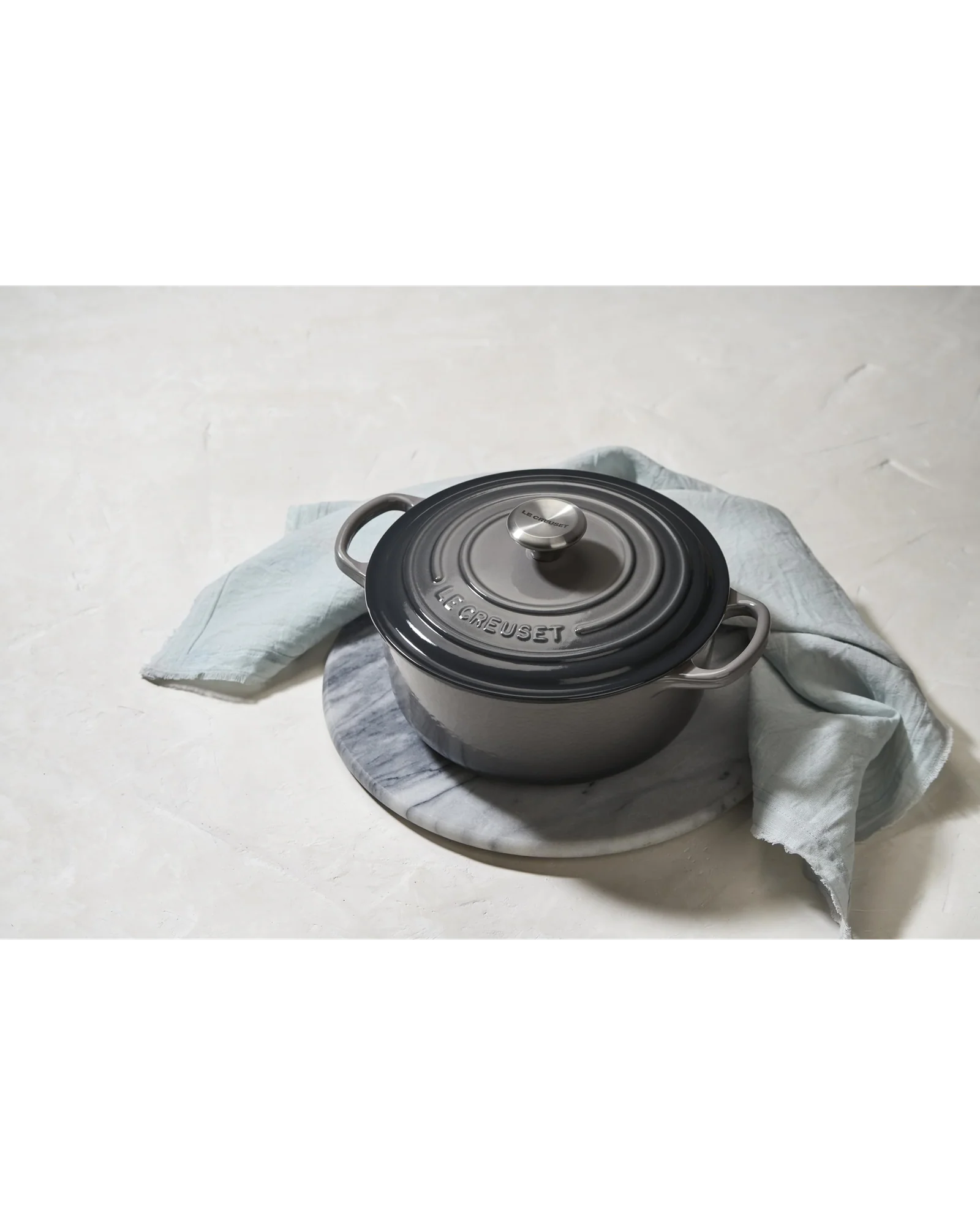 Кастрюля Le Creuset Signature 4.5 qt Серый Oyster — 6