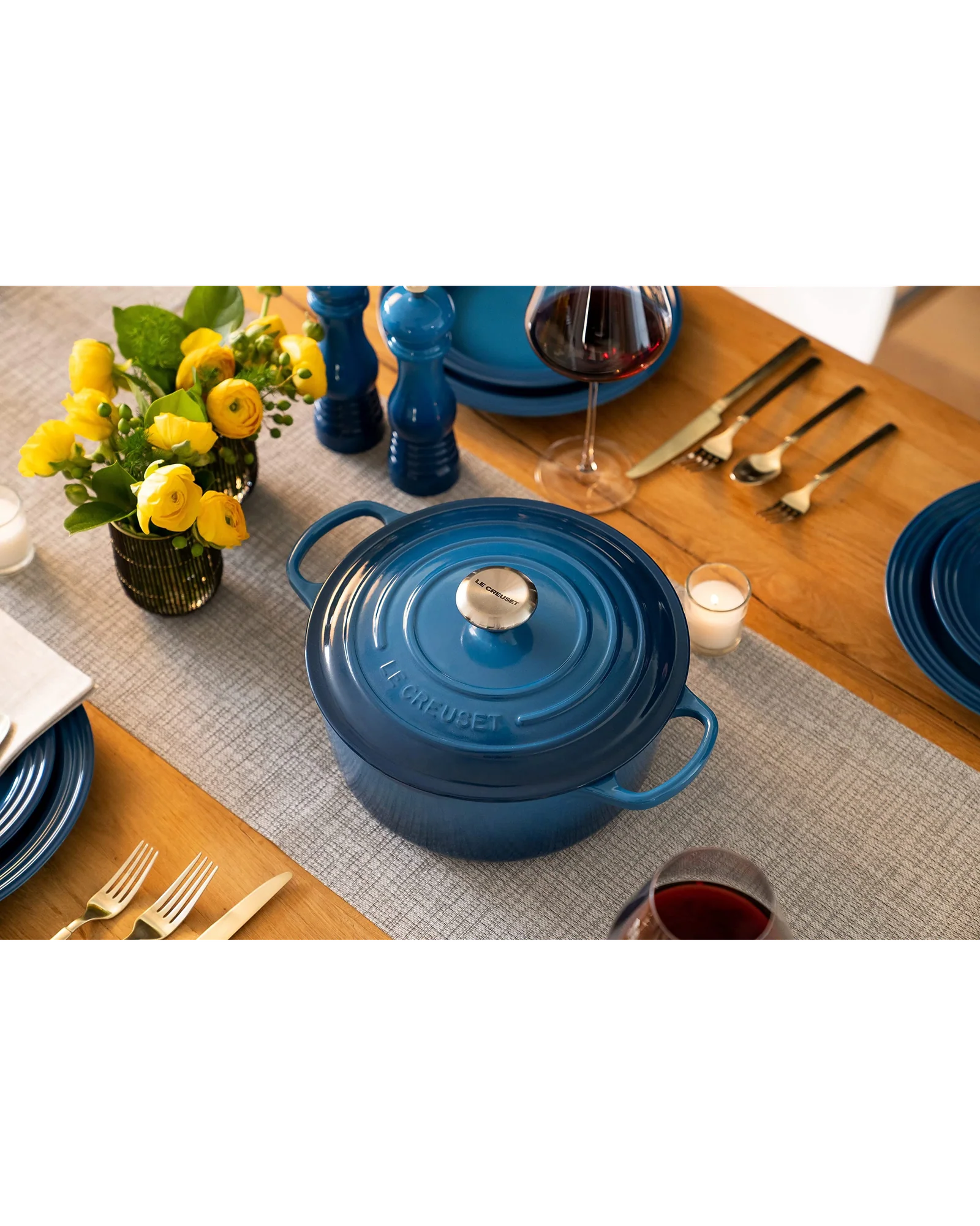 Кастрюля Le Creuset Signature 4.5 qt Тёмно-синий Marseille — 5