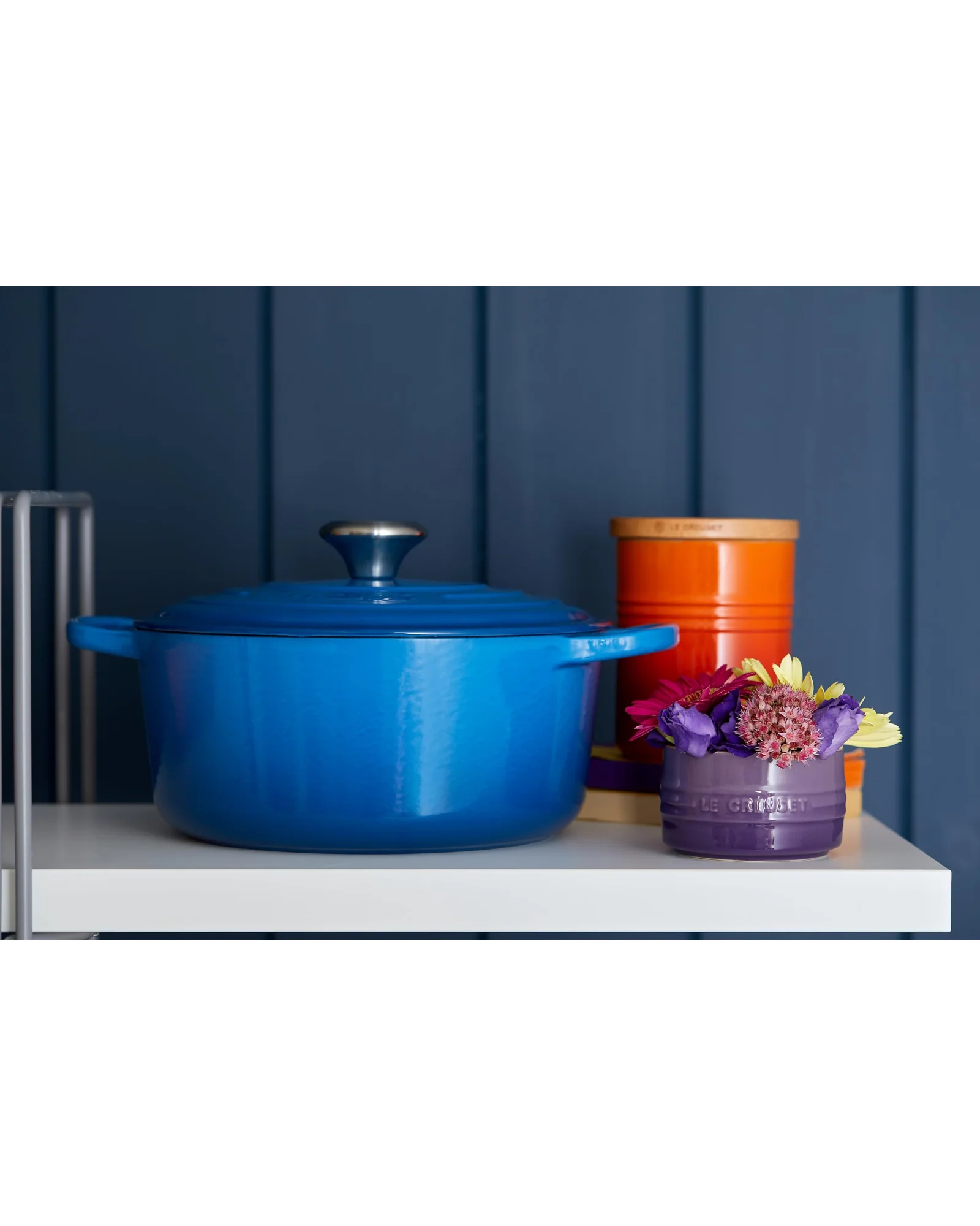 Кастрюля Le Creuset Signature 4.5 qt Тёмно-синий Marseille — 7