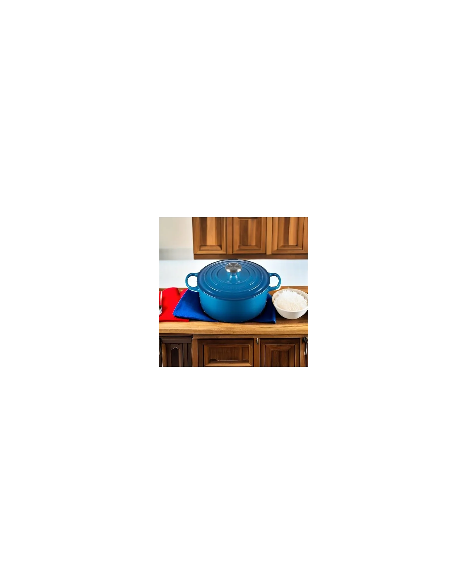 Кастрюля Le Creuset Signature 4.5 qt Тёмно-синий Marseille — 8