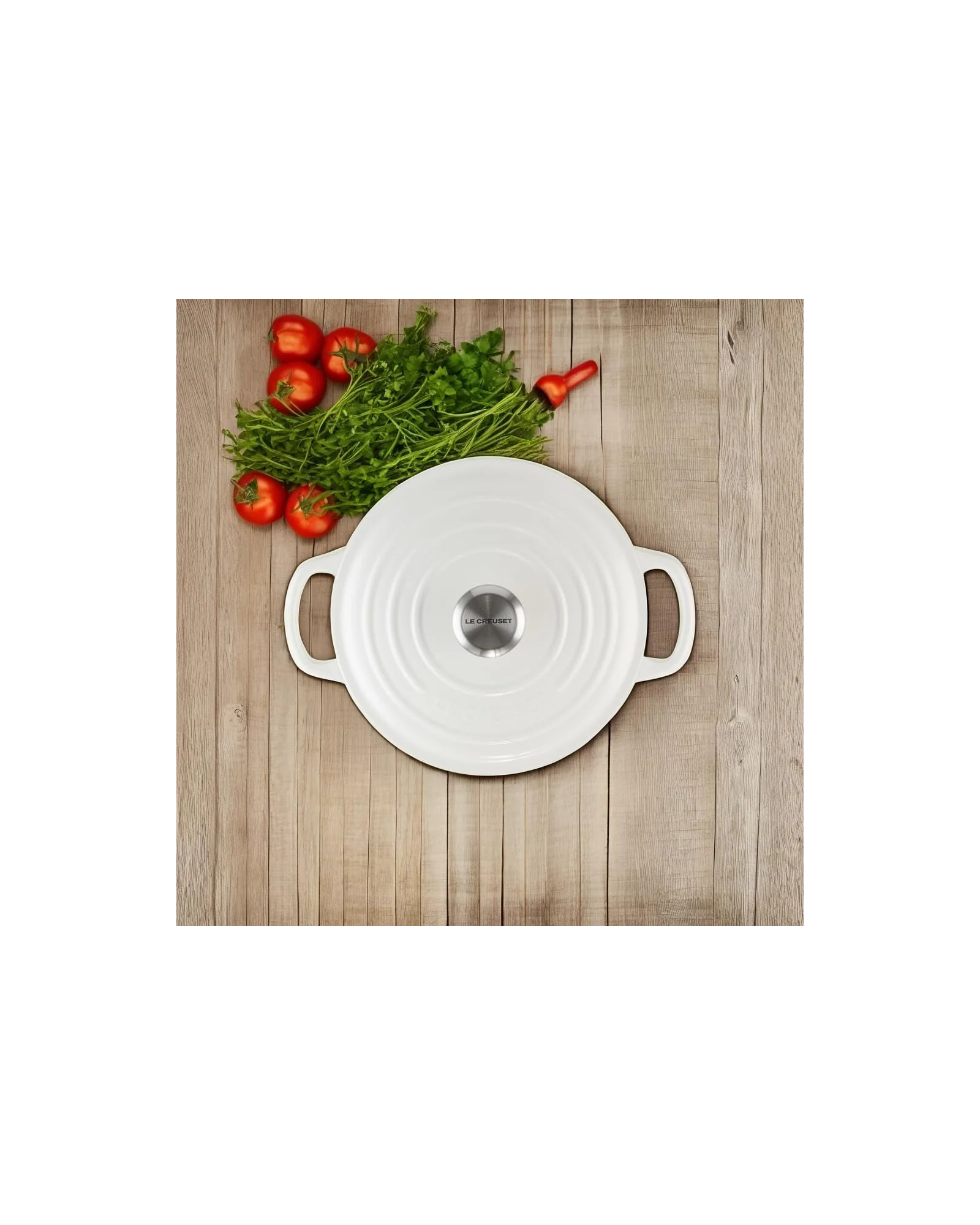 Кастрюля Le Creuset Signature 4.5 qt Белый — 8