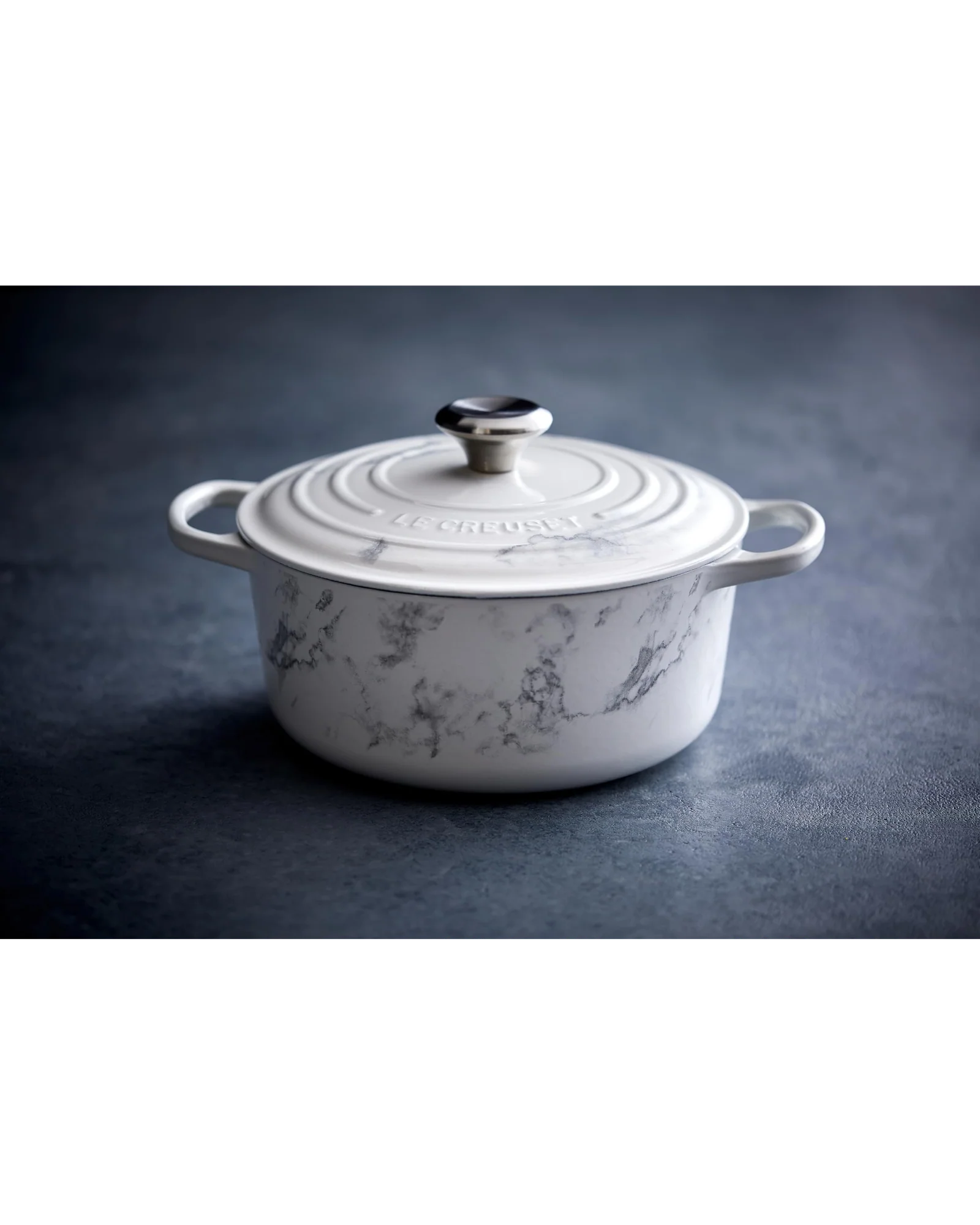 Кастрюля Le Creuset Signature 4.5 qt Мраморный Marble — 7