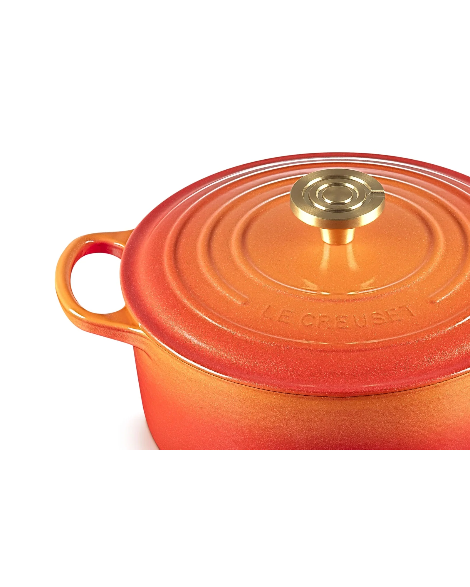 Кастрюля Le Creuset Signature 4.5 qt Золотой Flamme Doree — 2