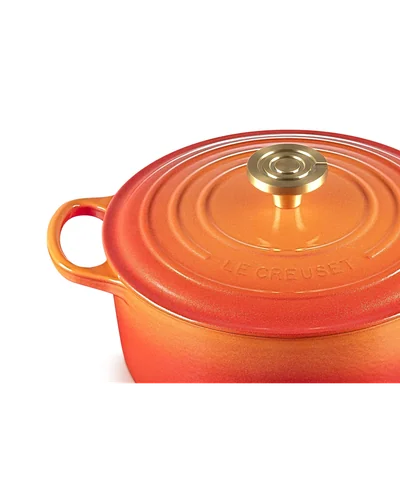 Кастрюля Le Creuset Signature 4.5 qt Золотой Flamme Doree