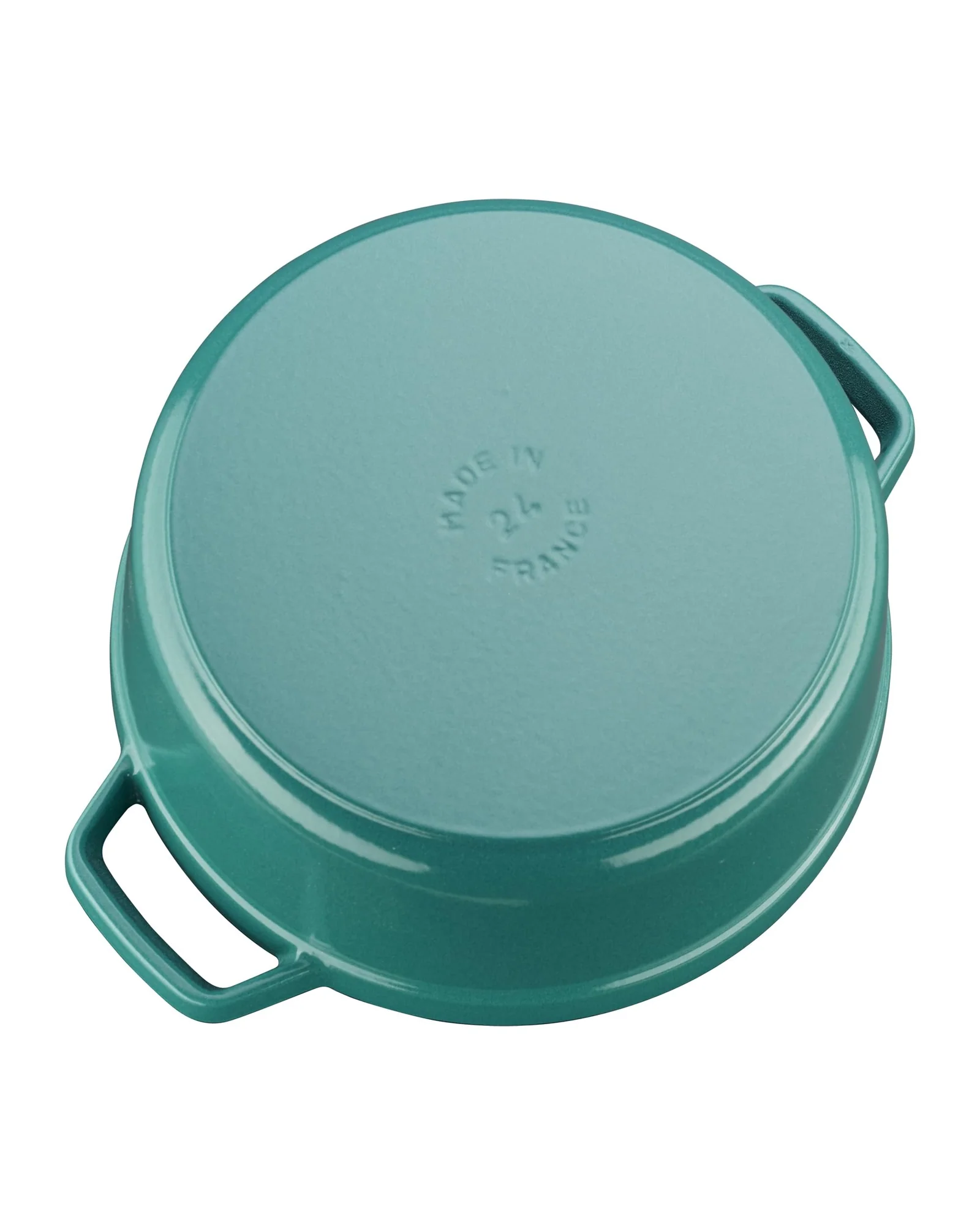 Кастрюля Staub Cocotte 4 qt Бирюзовый Turquoise — 8