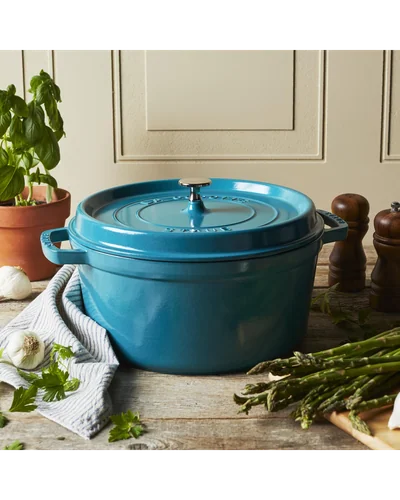 Кастрюля Staub Cocotte 4 qt Бирюзовый Turquoise