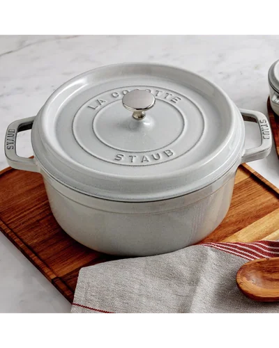 Кастрюля Staub Cocotte 4 qt Кремовый White Truffle