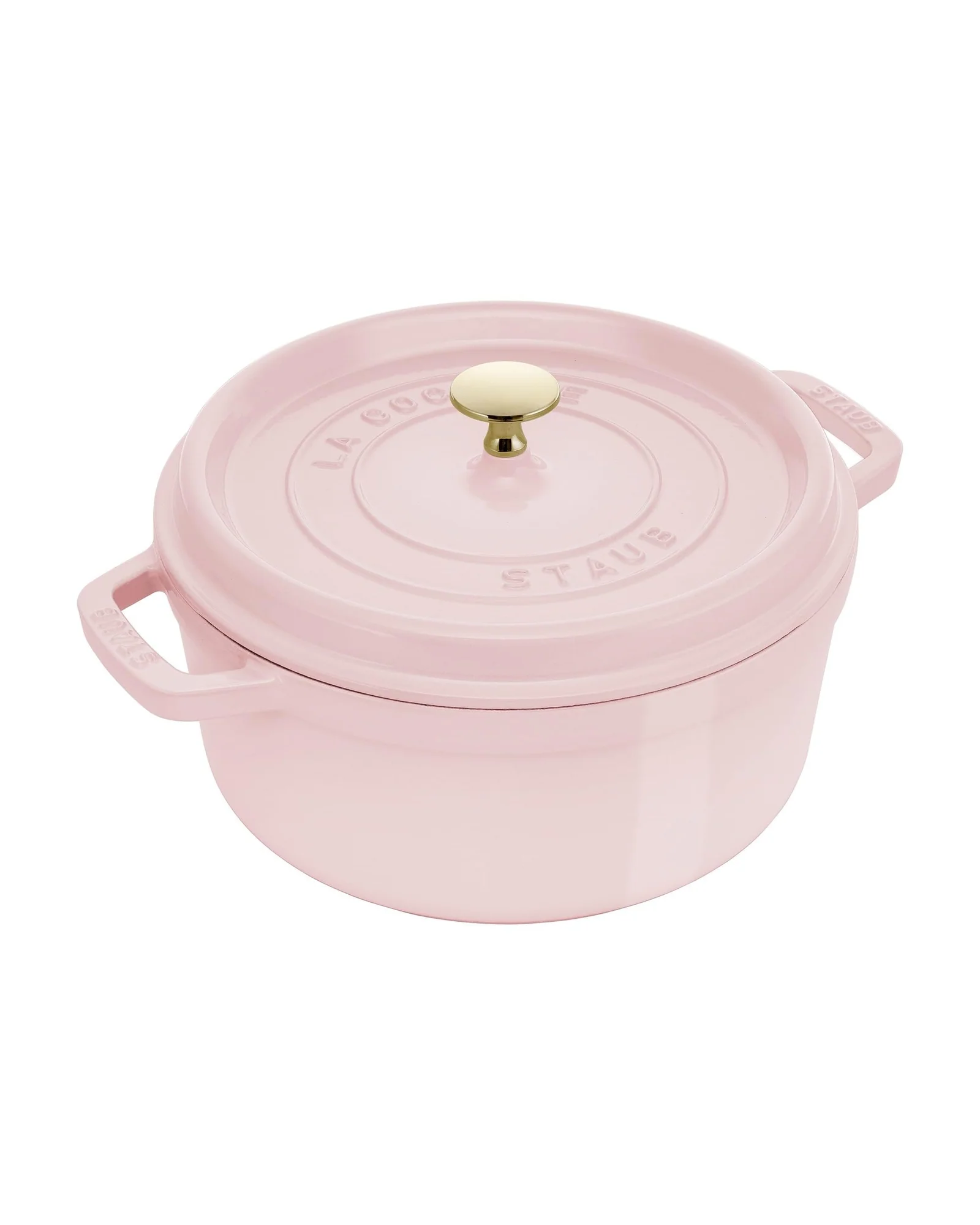Кастрюля Staub Cocotte 4 qt Розовый Peony — 1