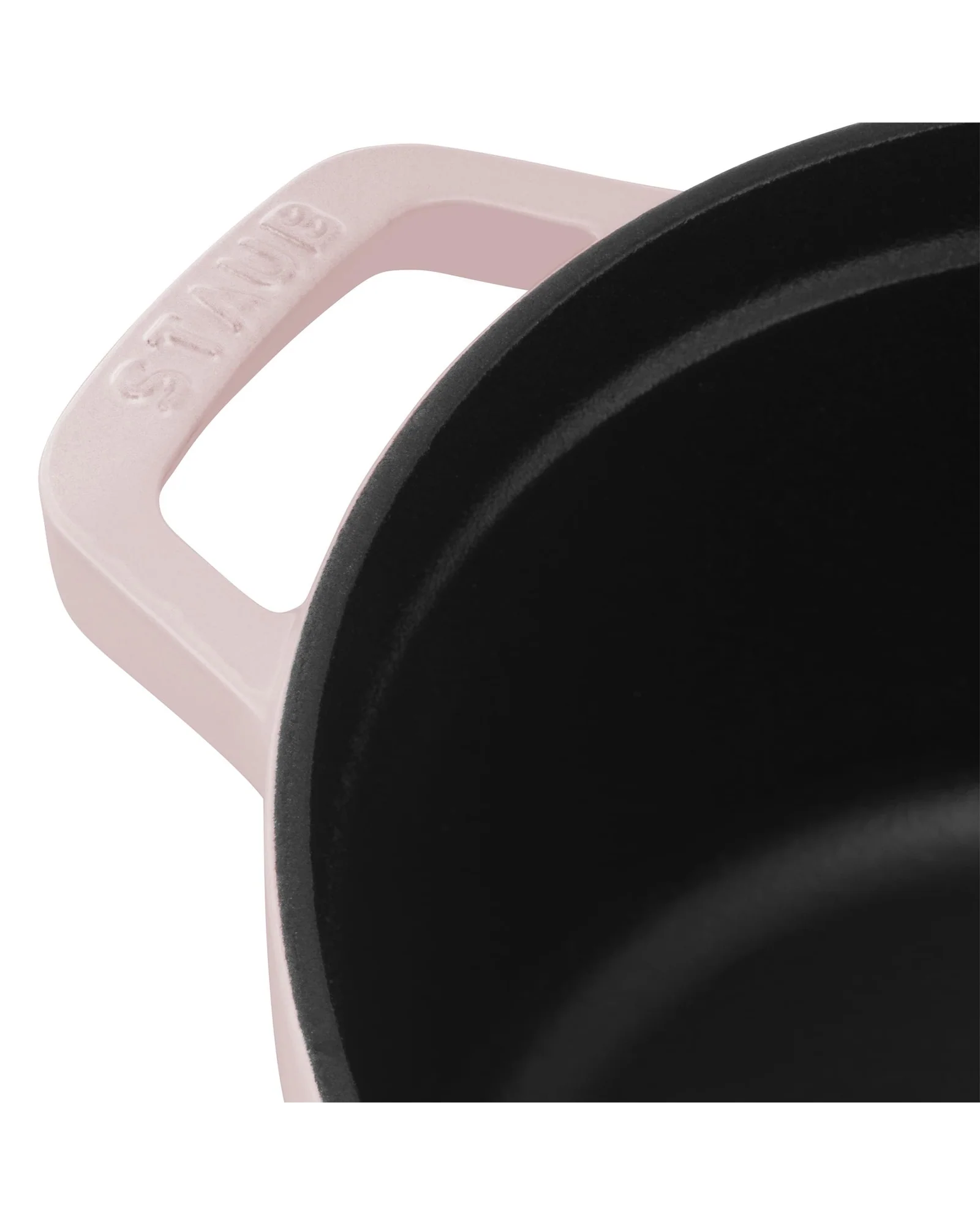 Кастрюля Staub Cocotte 4 qt Розовый Peony — 5